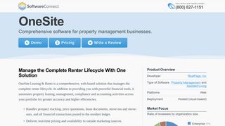 RealPage, Inc OneSite | Property Management Software | 2019 Reviews