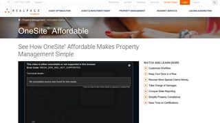 See How OneSite® Affordable Makes Property ... - RealPage