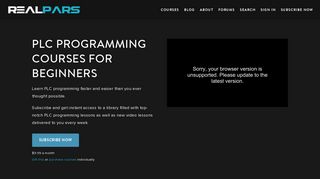 RealPars: PLC Programming Courses for Beginners