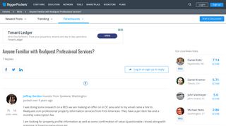Anyone Familiar with Realquest Professional Services? - BiggerPockets