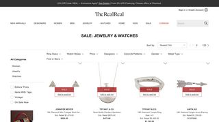 Sale: Jewelry & Watches | The RealReal