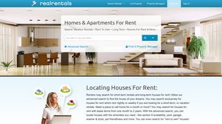RealRentals.com: Houses For Rent | Apartment Rentals | Vacation ...