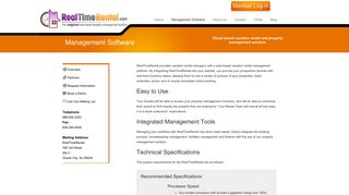 RealTimeRental.com | RealTimeRental Product Features | Web Based ...