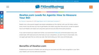 Realtor.com Leads for Agents: How to Measure Your ROI