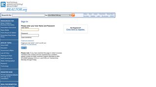 REALTOR.org Login - National Association of Realtors