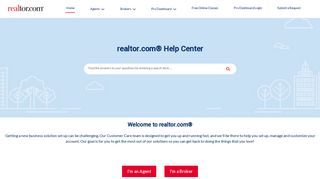 Logging into Your Professional Dashboard - realtor.com® Help Center