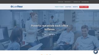 Real estate back office software - commission calculation | LanTrax