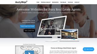 RealtyNinja - Awesome Websites For Busy Real Estate Agents