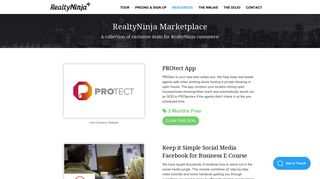RealtyNinja - RealtyNinja Marketplace - Awesome Websites For ...