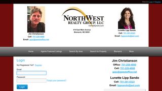 User Login | Jim Christianson | 701-258-4800 | Jim and his Team with ...