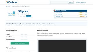 RSquare Reviews and Pricing - 2019 - Capterra