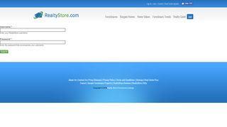 User account | RealtyStore