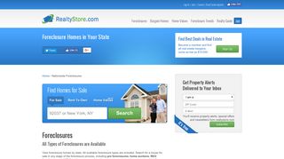 Foreclosure Homes in Your State | RealtyStore
