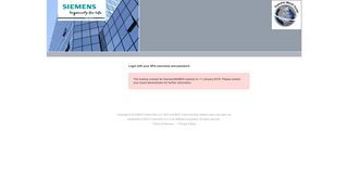 Gateway to Siemens World Travel_English Login - BCD Travel