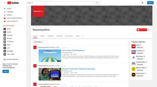 Reasoning Mind - YouTube