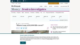 'Where is my £35,000 life cover?' - Telegraph