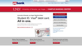 University of Nevada, Las Vegas| CAMPUS BANKING CENTER