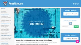 RebelMouse: Content Ingestion Made Easy - RebelMouse