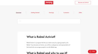 What is Rebtel Activist? - Overview