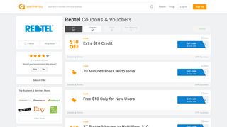 100% Off Rebtel Coupons & Vouchers for February 2019 - DontPayFull