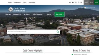 Create an account and register for classes - Cobb County