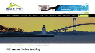 RECampus Online Training – Rhode Island Association of Realtors