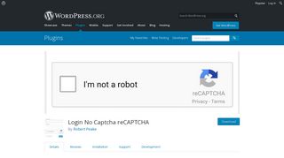 Login No Captcha reCAPTCHA | WordPress.org