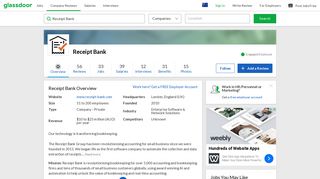 Working at Receipt Bank | Glassdoor.com.au