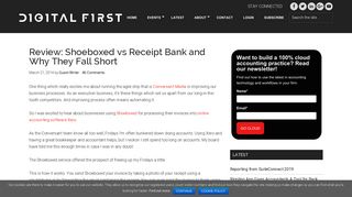 Review: Shoeboxed vs Receipt Bank and Why They Fall Short - Digital ...