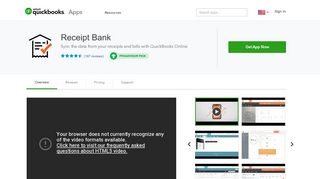 Receipt Bank | QuickBooks App Store