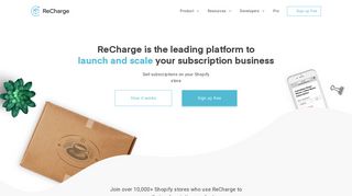 ReCharge: Recurring Billing, Subscriptions for Ecommerce
