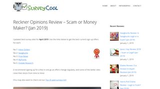Reckner Opinions Review - Scam or Money Maker? (Jan 2019)