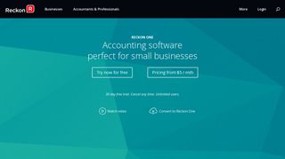 Accounting Software | Reckon One