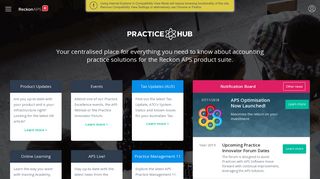 Practice Hub - Reckon APS