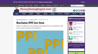 Reclaim PPI for Free: How to claim £1000s - MoneySavingExpert