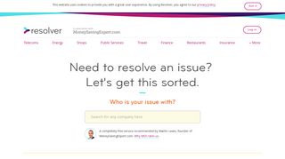 Resolver - Free online tool for complaints and claims | Resolver