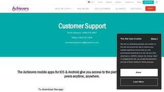 Mobile App Support | Employee Rewards and Recognition ... - Achievers