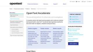 OpenText Axcelerate eDiscovery | OpenText