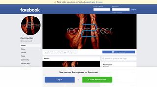 Recomposer - Home | Facebook