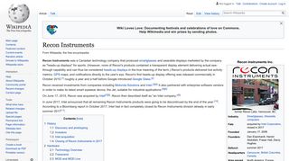 Recon Instruments - Wikipedia