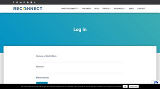 Log In – RECONNECT