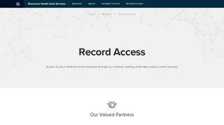 Medical Record Access - Sharecare Health Data Services