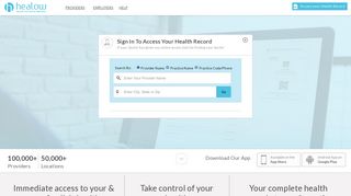 Access your Health Record - Healow