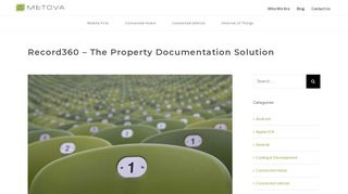 Record360 - The Property Documentation Solution - Metova