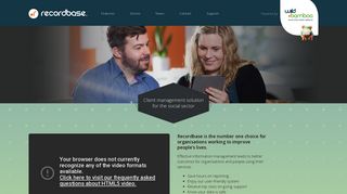 Recordbase: Client management solution for the social sector