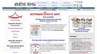 Recorder Karate Dojo - Music K-8