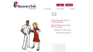 Participant Registration l United States l RecoveryTrek