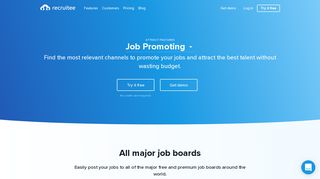 Automated job posting | Recruitee