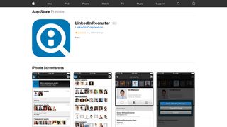 LinkedIn Recruiter on the App Store - iTunes - Apple