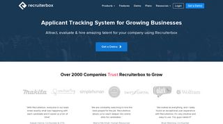 Recruiterbox: Applicant Tracking System for Growing Businesses